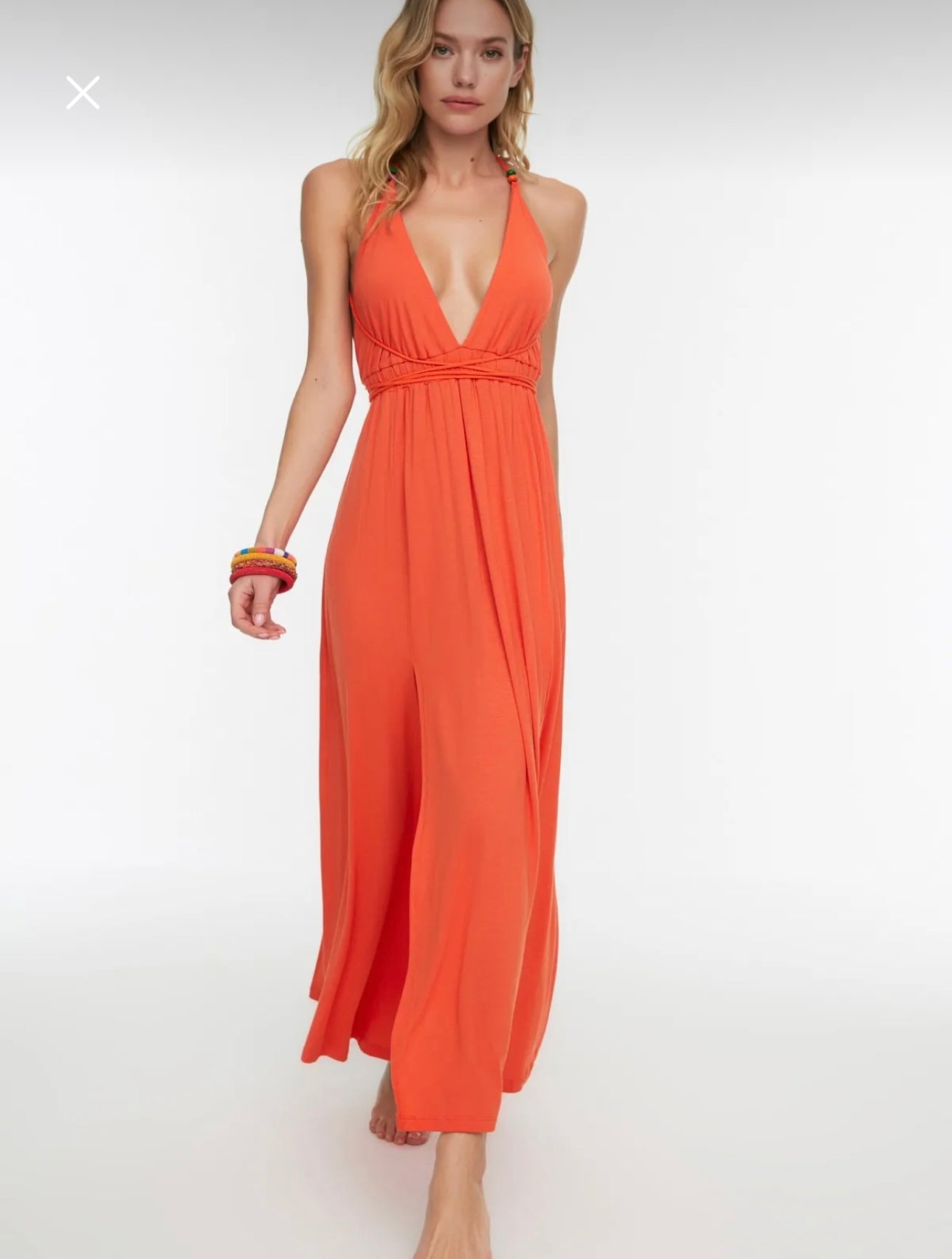 Orange Dress