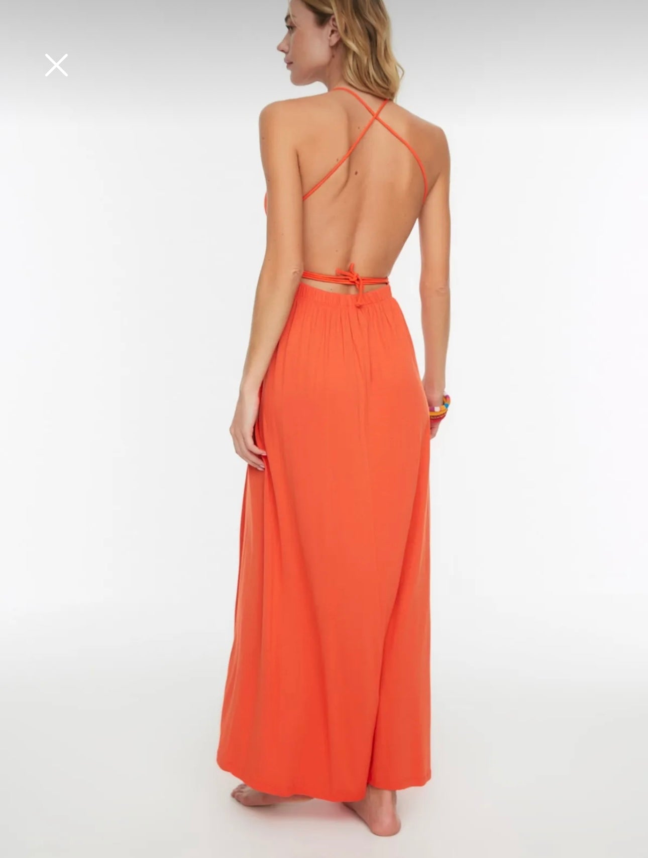 Orange Dress