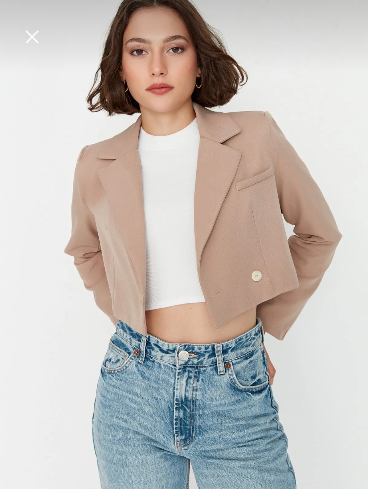 Beige Blazer