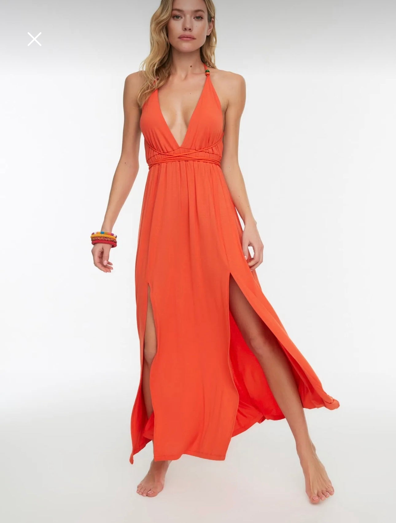 Orange Dress