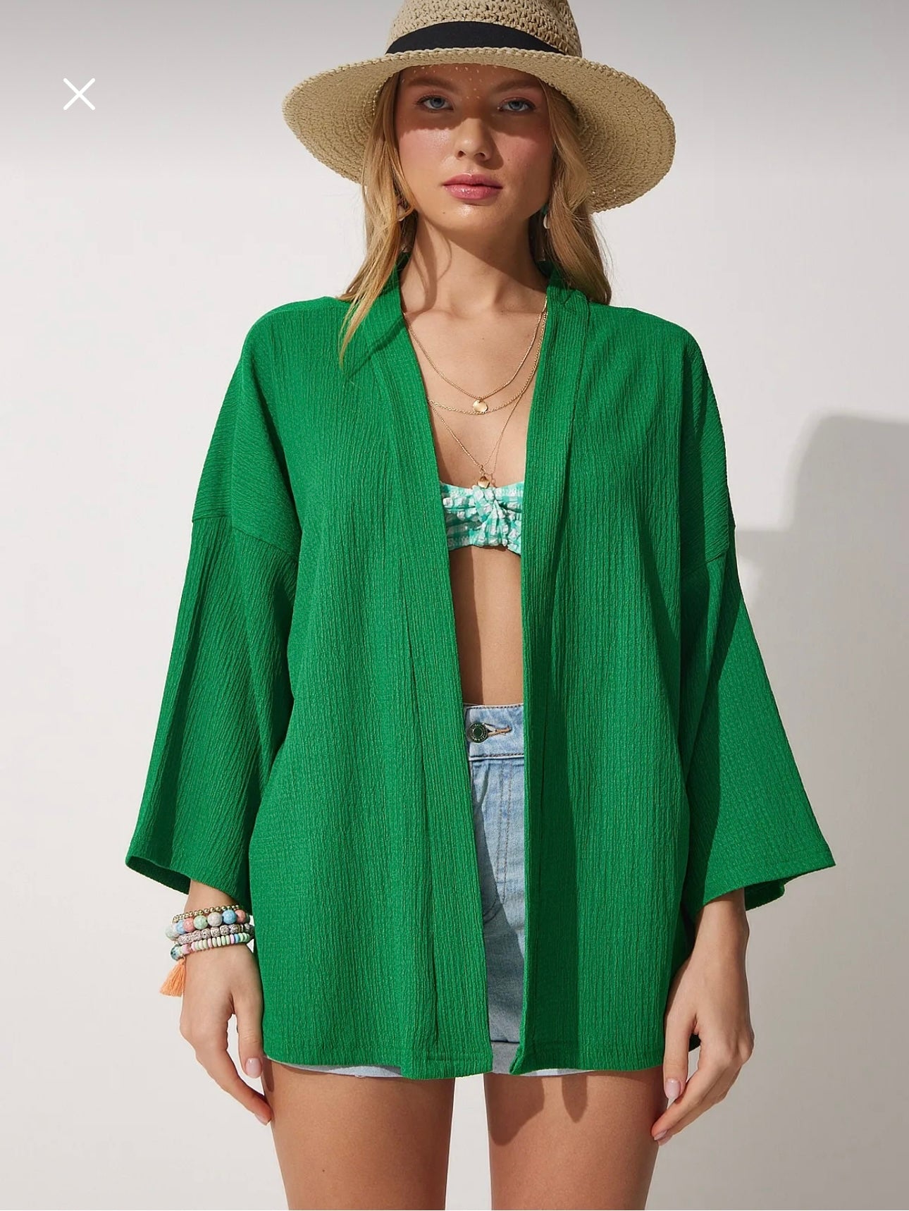 Green chemise