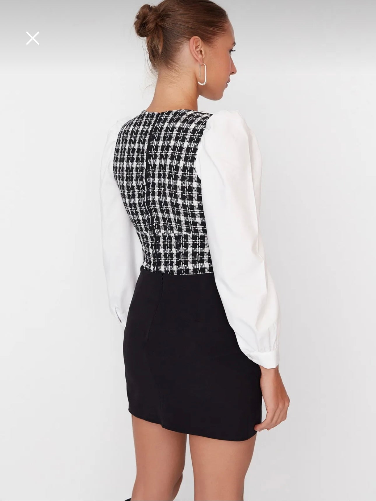 White & Black Shirt