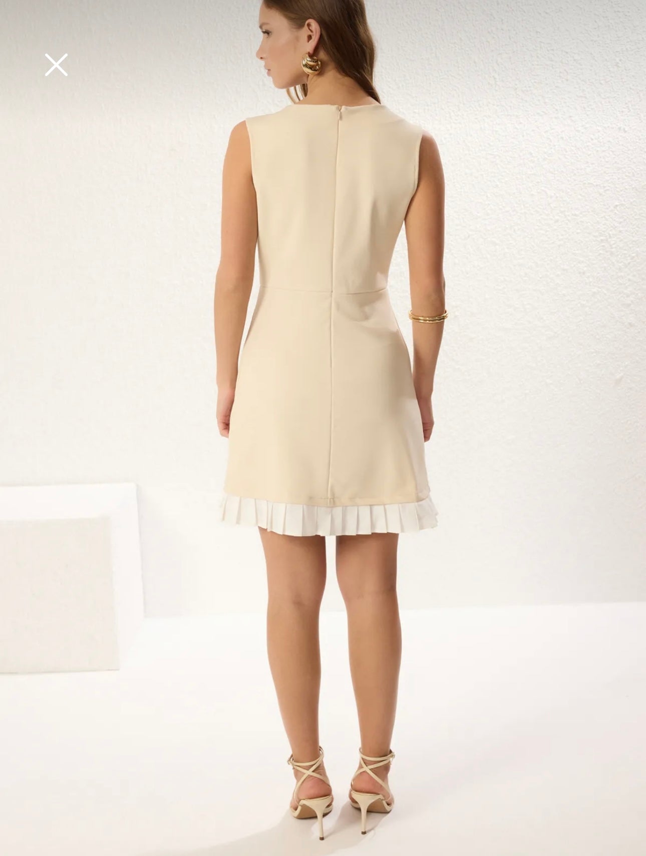 Beige Dress