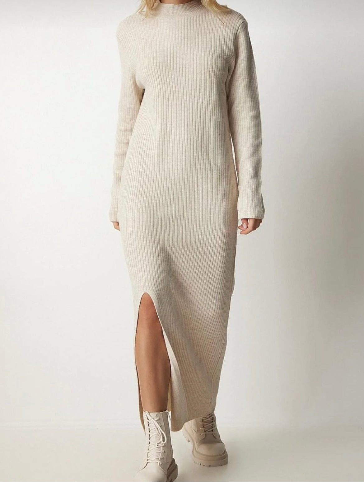 Beige Dress