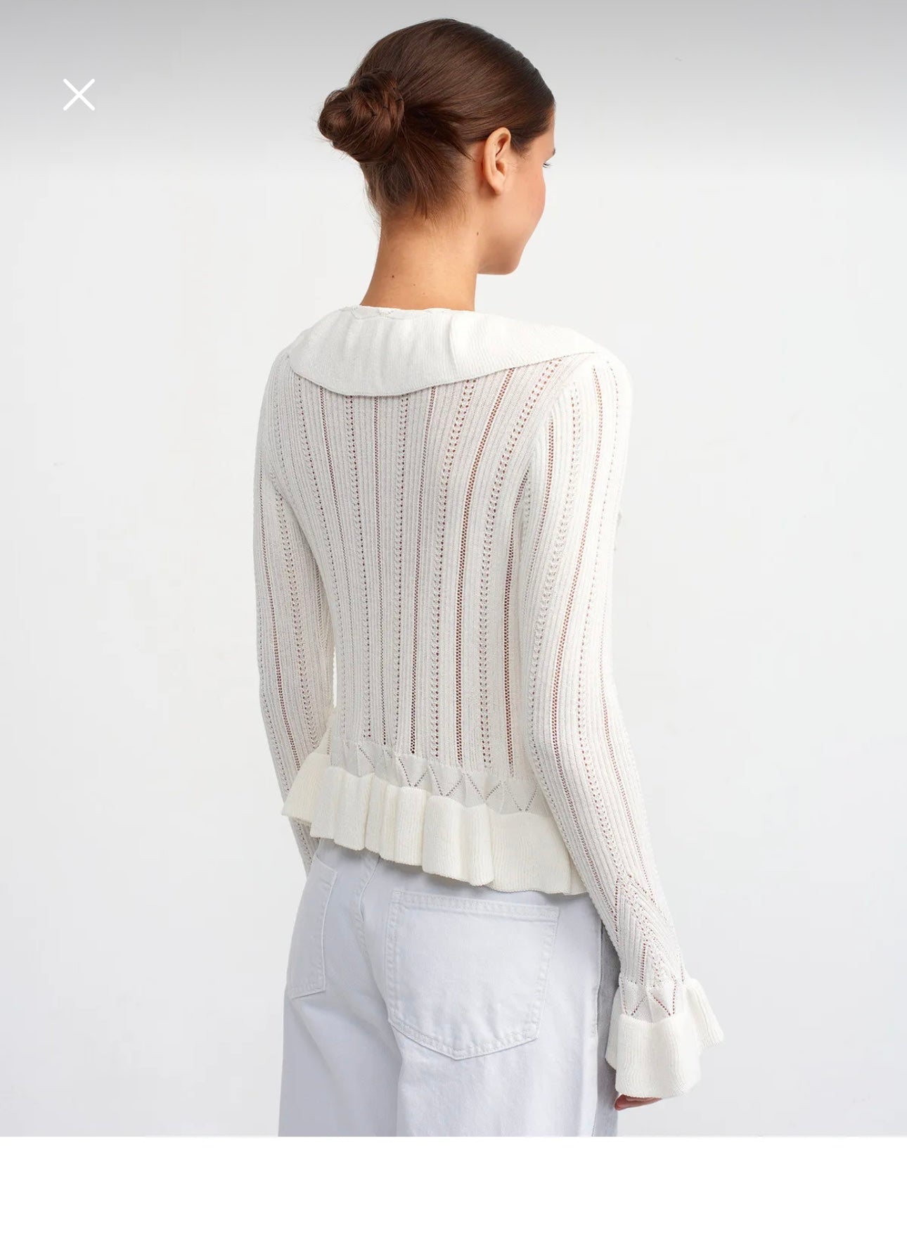 White Cardigan